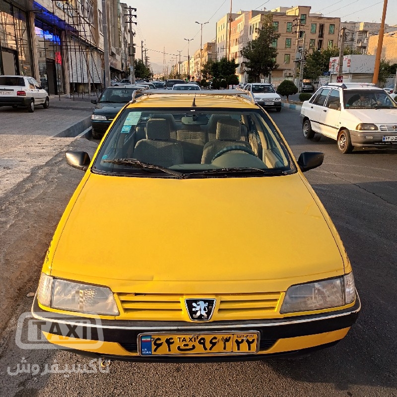 فروش تاکسی پژو 405 مدل 96 گردشی تهران