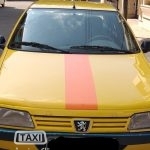 فروش تاکس پژو ۴۰۵ مدل ۹۵