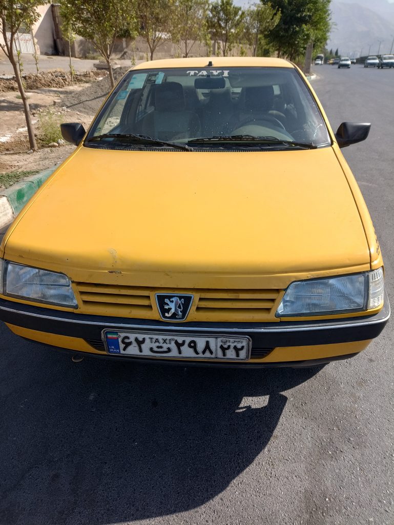 فروش تاکسی پژو ۴۰۵ مدل ۹۵