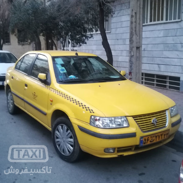 فروش تاکسی سمند EF7 دو گانه سوز