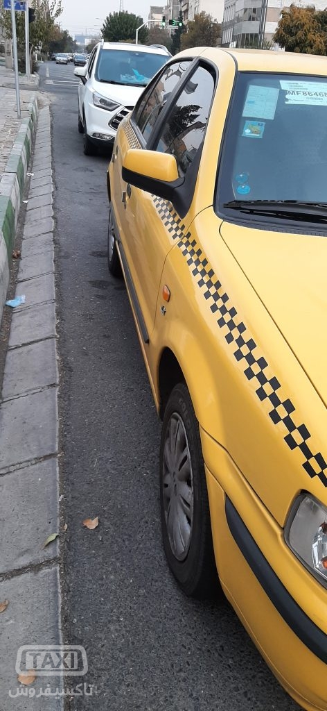فروش تاکسی سمند گردشی EF7 دوگانه