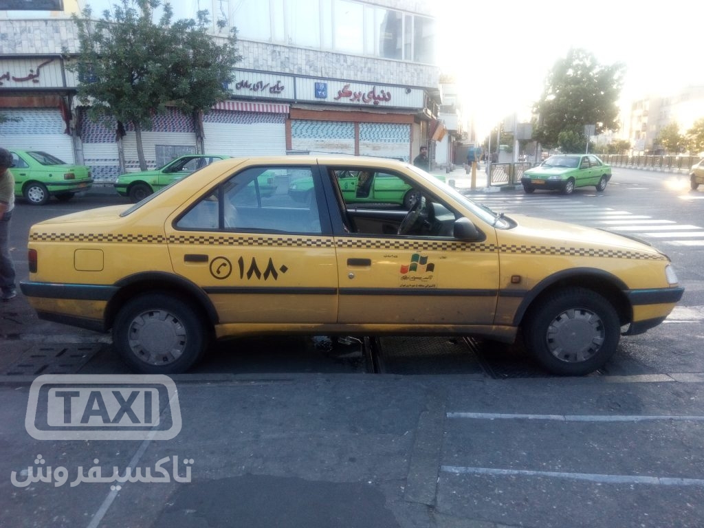 فروش تاکسی پژو 405 GLX خطی مدل 95