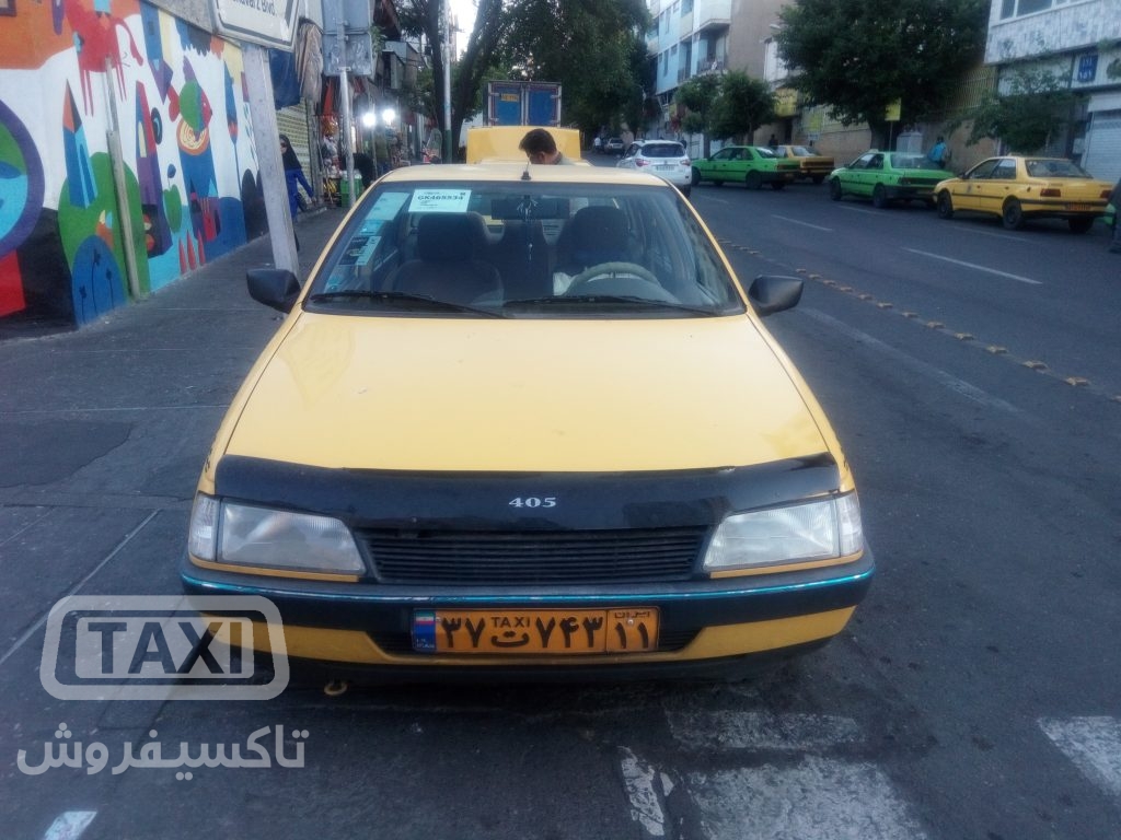فروش تاکسی پژو 405 GLX خطی مدل 95