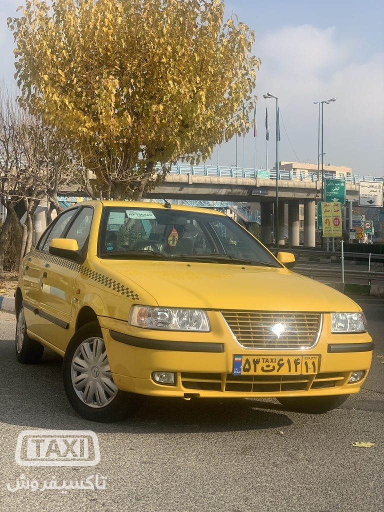 فروش تاکسی سمند EF7 دوگانه گردشی