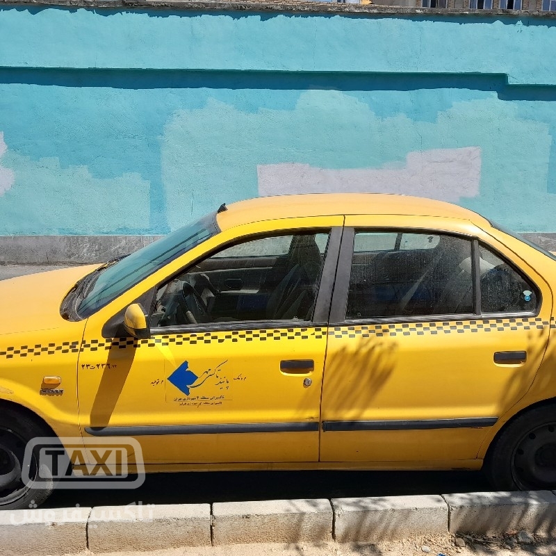 فروش تاکسی سمند EF7 خطی مدل 93