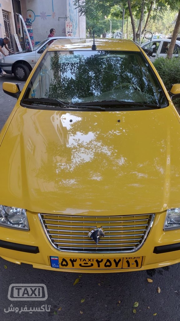 فروش تاکسی سمند دوگانه مدل ۱۴۰۱ معاوضه با شخصی