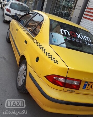 فروش تاکسی سمند دوگانه مدل 96
