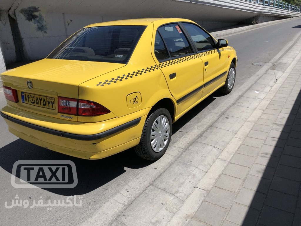 فروش تاکسی سمند گردشی مدل 95