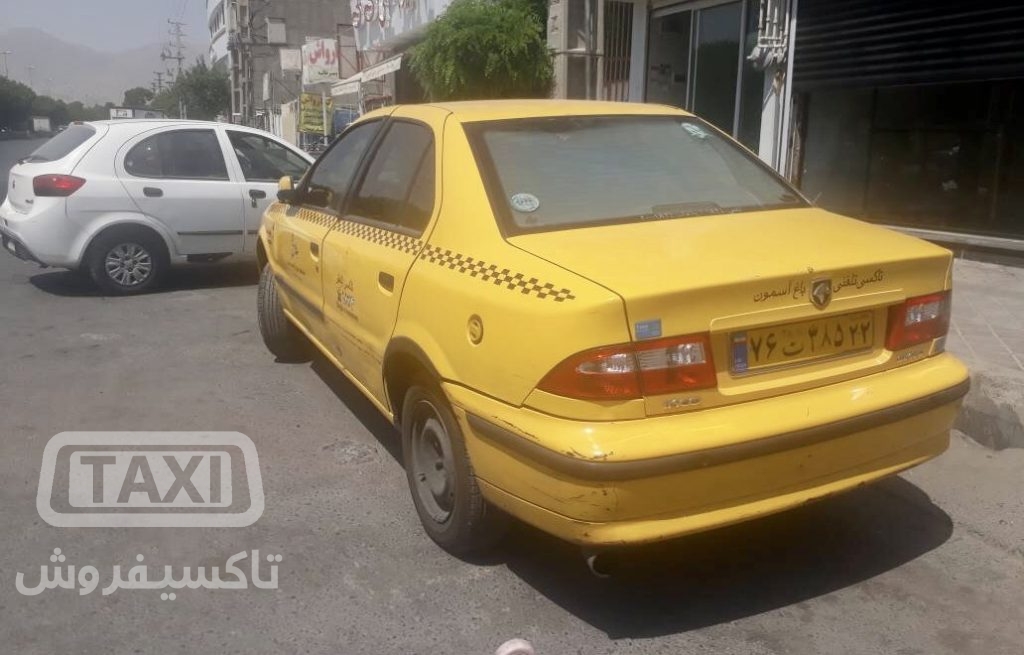 تاکسی سمند زرد گردشی