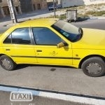 فروش یکدستگاه خودروی تاکسی گردشی سازمانی پژو405