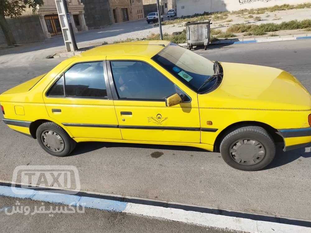 فروش یکدستگاه خودروی تاکسی گردشی سازمانی پژو405