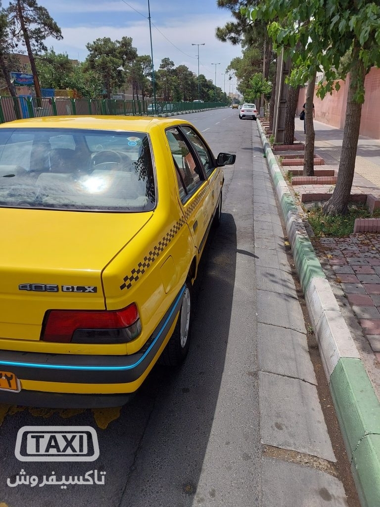 فروش تاکسی پژو ۴۰۵ دوگانه مدل 95
