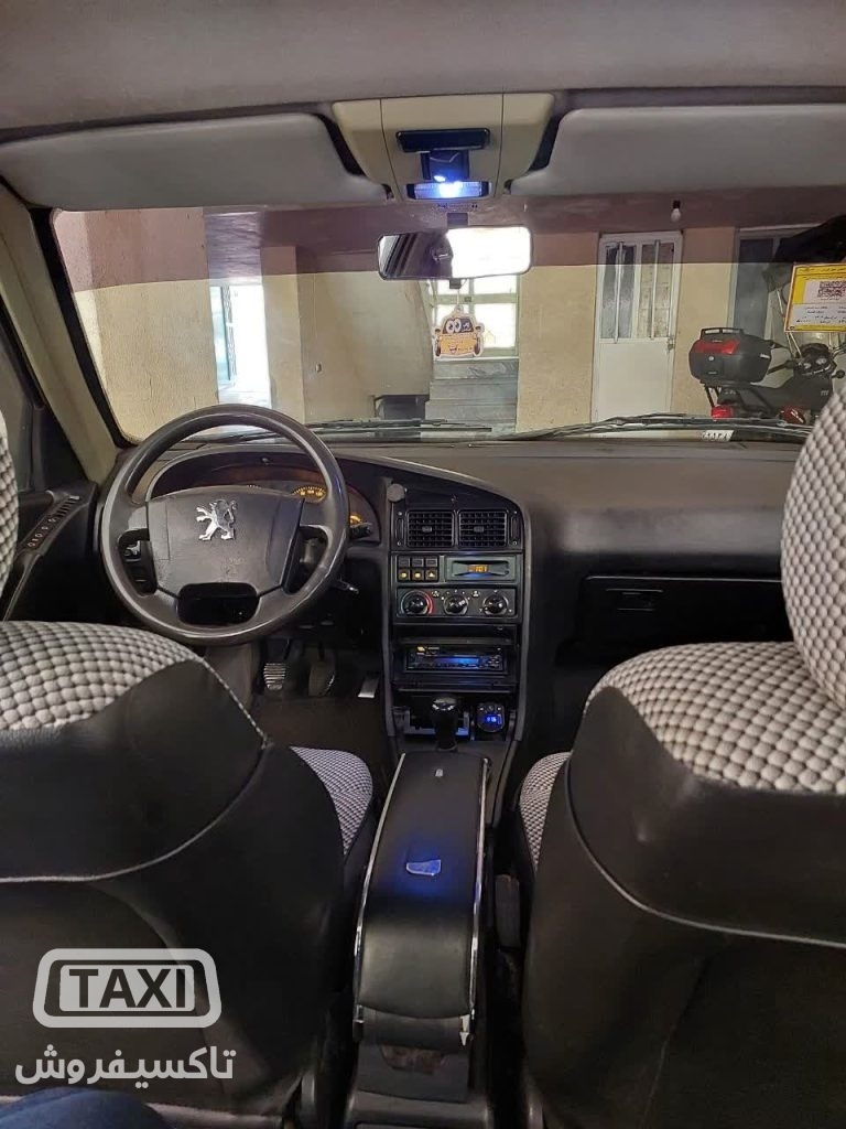 تاکسی پژو۴۰۵ Glx خطی دوگانه سوز شرکتی