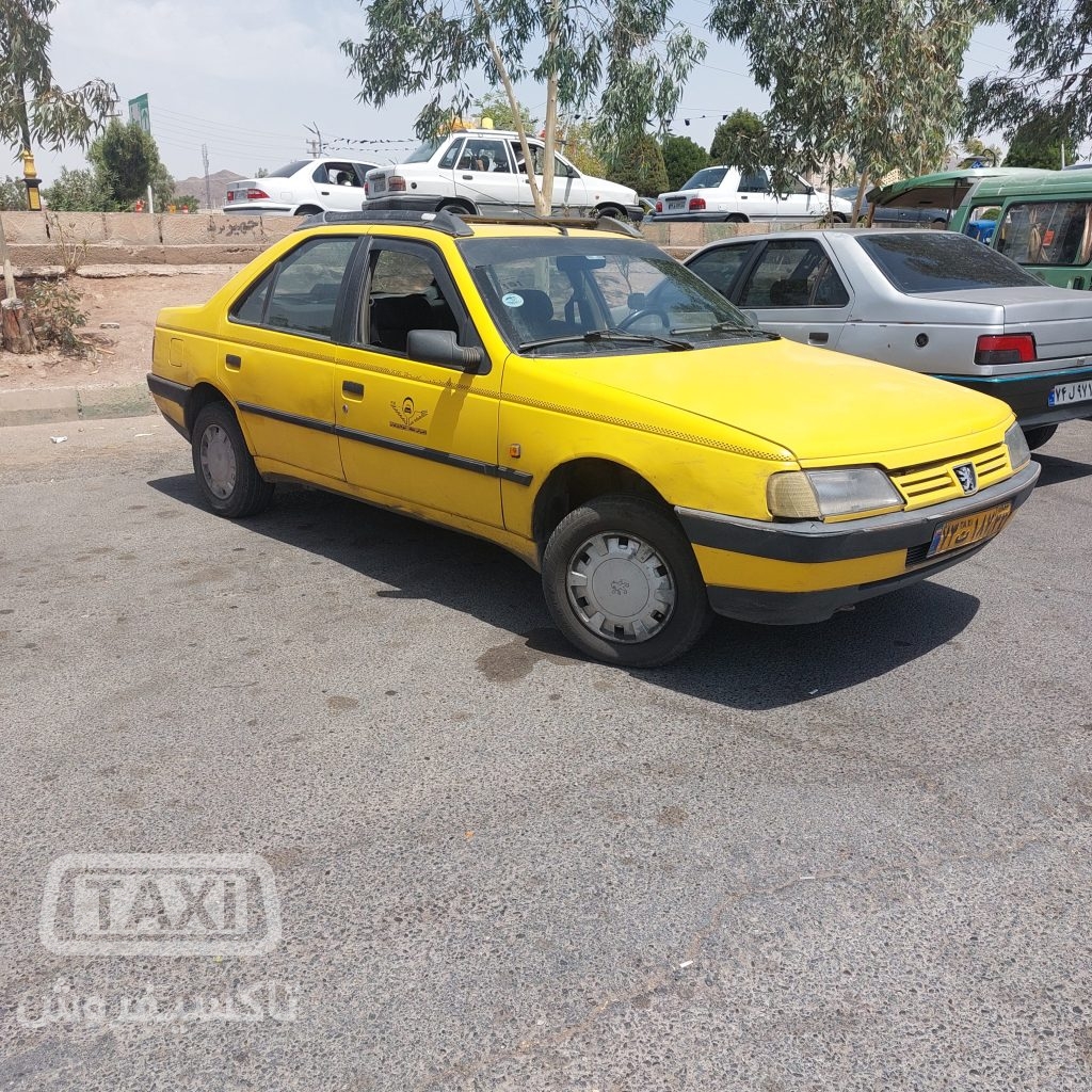 تاکسی پژو ۴۰۵ دوگانه گردشی تهران