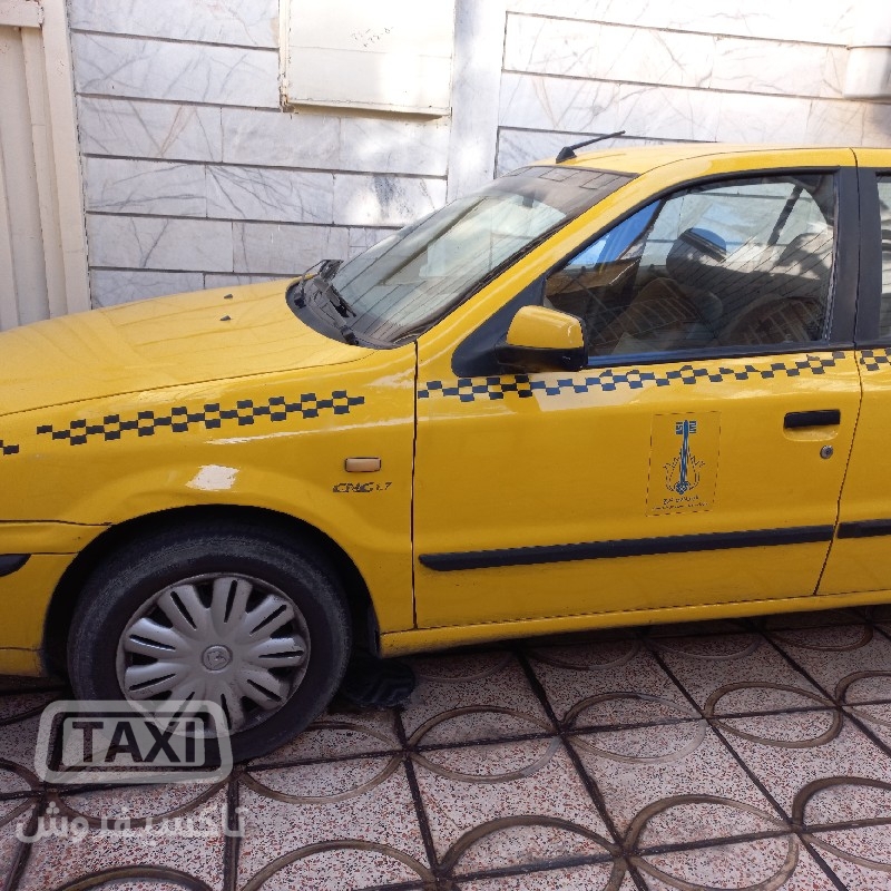 فروش تاکسی سمندEF7 دوگانه سوز مدل 96