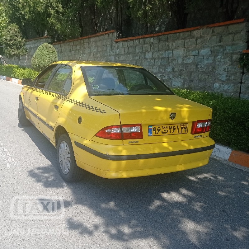 فروش تاکسی سمند دو گانه مدل 97