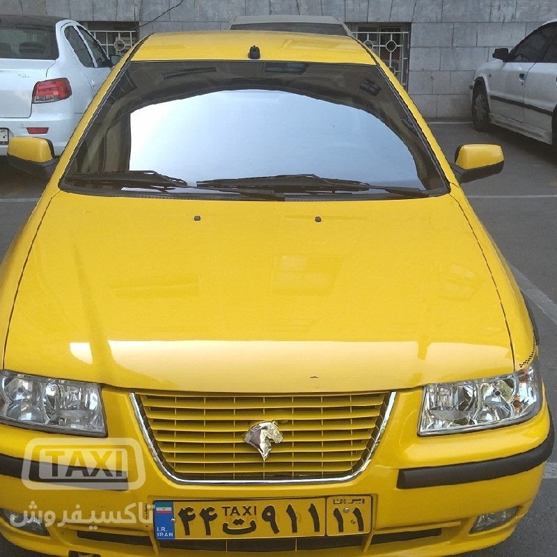 فروش تاکسی سمند EF7 LX دوگانه مدل 1400