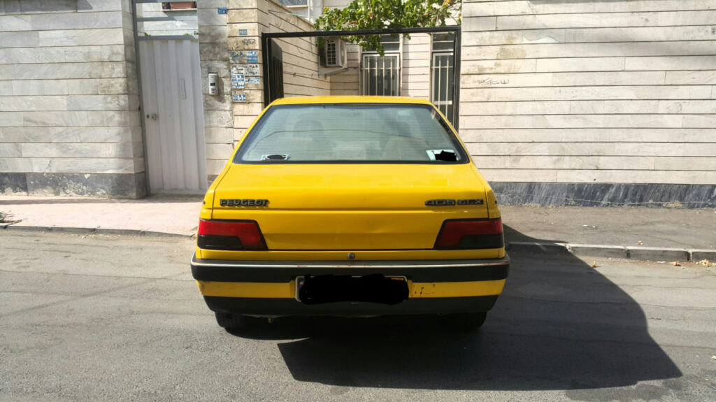 تاکسی پژو مدل 96