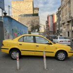تاکسی گردشی سمند LX EF7 دوگانه شرکتی