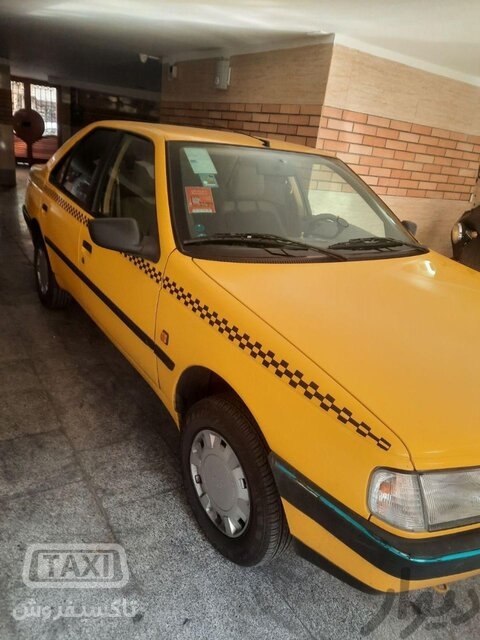 فروش تاکسی پژو 405 دوگانه مدل 1400