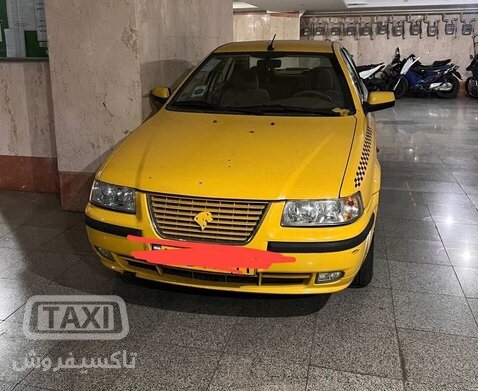 فروش تاکسی سمند دوگانه سوز مدل 99