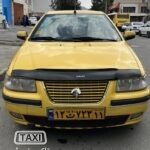 فروش تاکسی سمند  LX EF7 دوگانه مدل 95