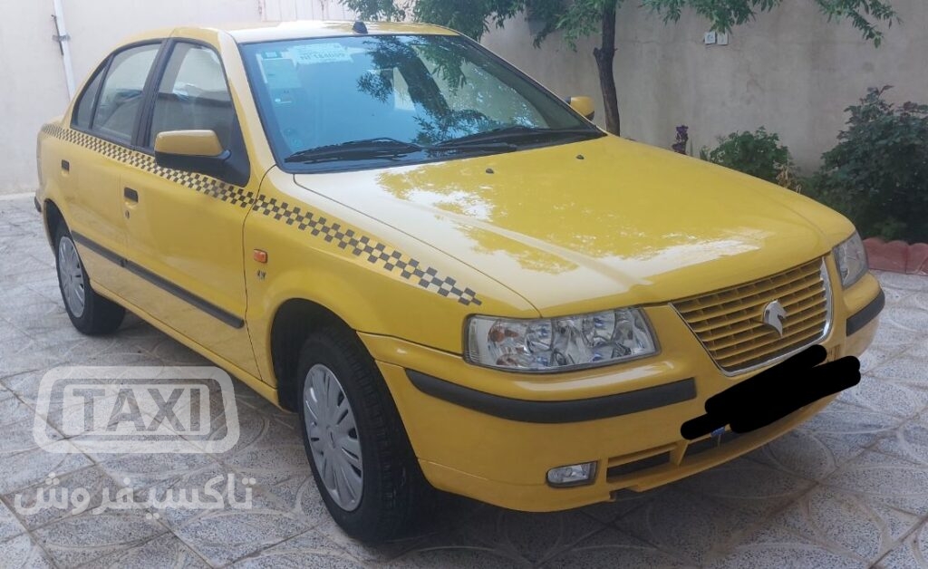 فروش تاکسی سمند ef7 دوگانه مدل 1401