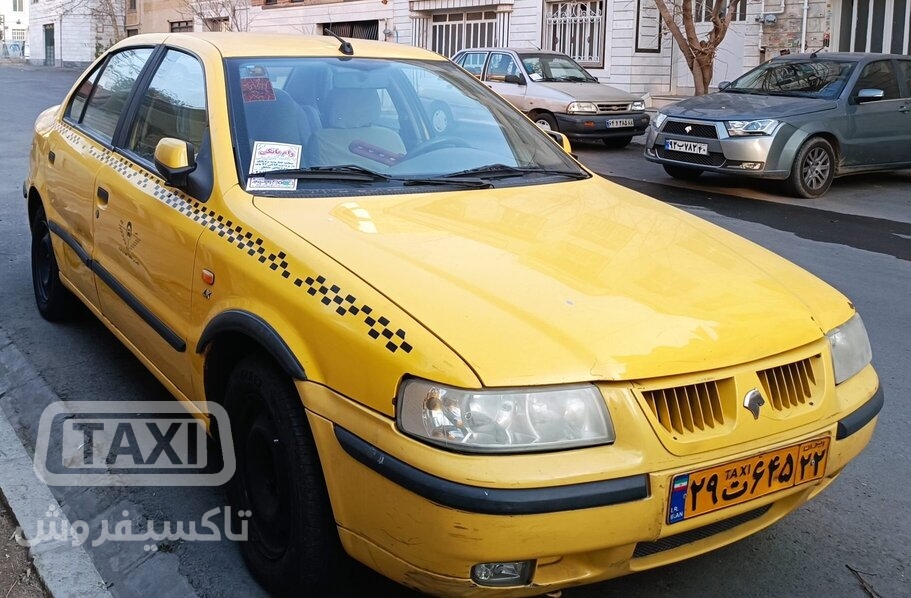 فروش تاکسی سمند ef7 گردشی مدل 93