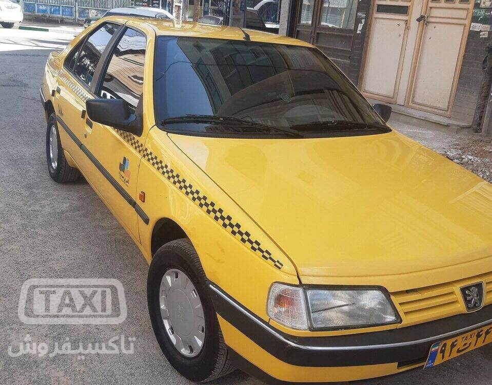 فروش تاکسی پژو 405 دوگانه مدل 99