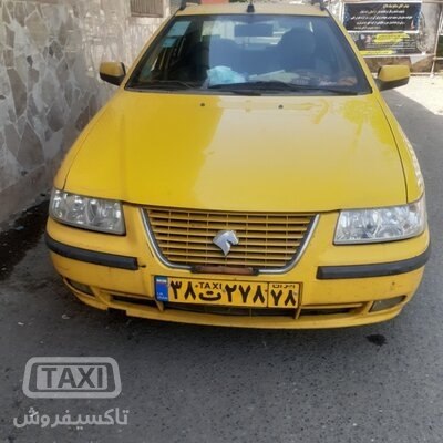 فروش تاکسی سمند گردشی مدل 97
