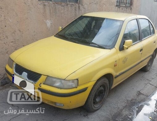 فروش تاکسی سمند x7 دوگانه مدل 86