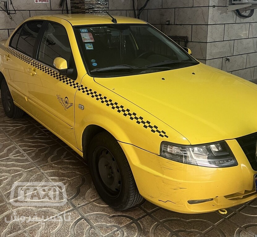 فروش تاکسی سمند سورن پلاس دوگانه مدل 1401