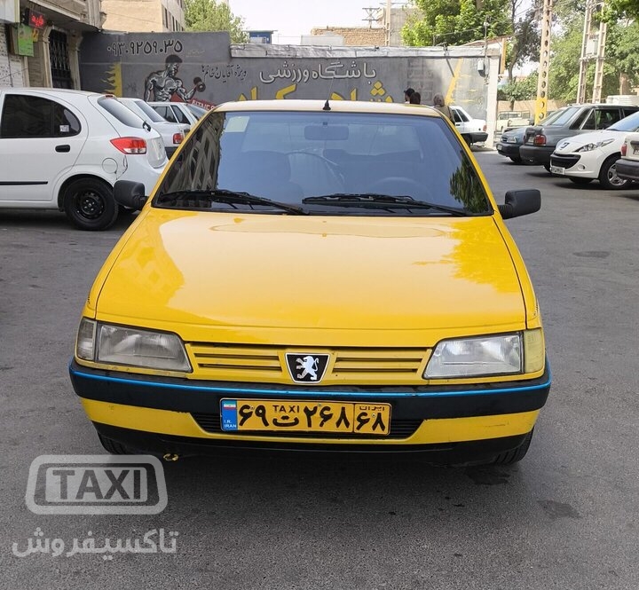 فروش تاکسی پژو 405 دوگانه مدل 90